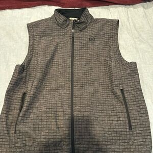 Cinch Black and Gray Vest